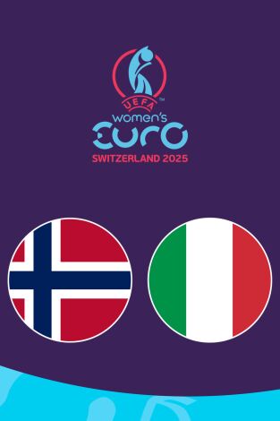 Eurocopa F (T2025): Noruega - Italia Eurocopa F (T2025): Noruega - Italia