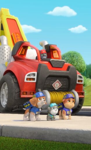Equipo Rubble (T1): Ep.14 El equipo construye un parque acuático / El equipo construye un cuarto de juegos