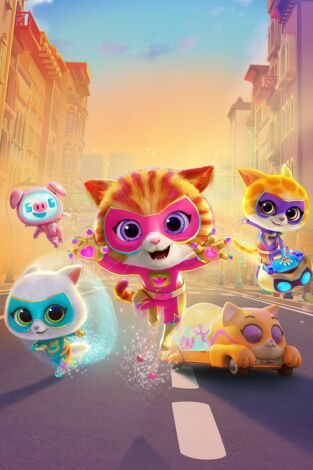 Superkitties SuperMaullidos (T2): Ep.22 Rescate de la Kitty-guarde móvil / Problema con las galletas de Peanut