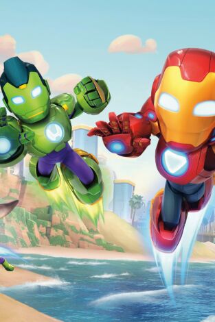Iron Man y su superequipo (T1): Ep.12 Bebé visión / La aventura de carreras de Ironheart
